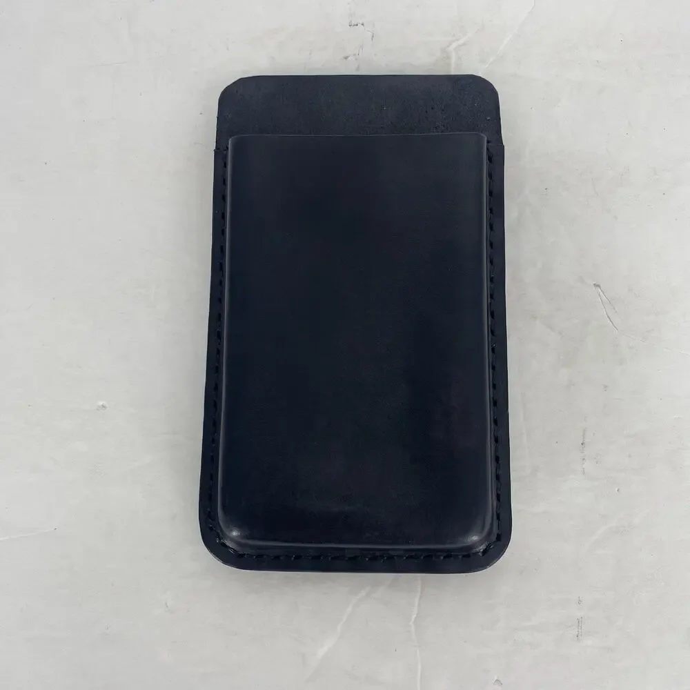 Custom Wet Molded Leather Smart Phone Case Exodos Copenhagen Black